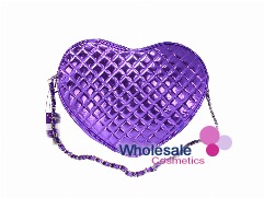 6 x  Justin Bieber Purple Heart Shoulder Bag Quilted Satchel